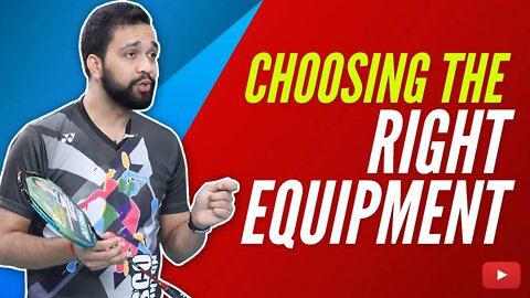 Become a Better Badminton Player - Choosing the Right Equipment (Racket, Strings) - Abhishek Ahlawat