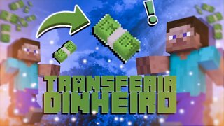 Transferir dinheiro - MCPE