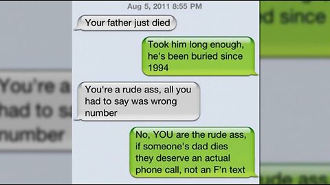 The Funniest Wrong Number Texts Ever