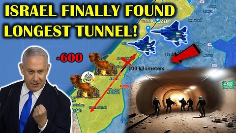 Day 25- Israel Finally FOUND & DESTROY Longest Hamas Tunnel! 600 Hamas Members Helplessly STRANDED!