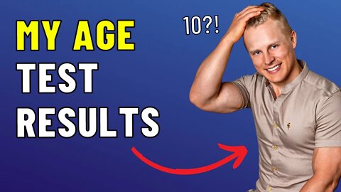 10 YEARS YOUNGER - My InnerAge Biological Age Test Results