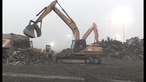 World Trade Center Debris at Fresh Kills Landfill on Staten Island