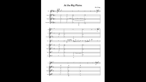 At the Big Plains - Alex Gregg