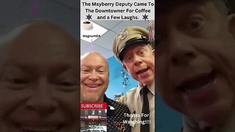 The Mayberry Deputy: Funny Memories From When Life Was Good. #shorts, #funny, #fyp #shortsvideo