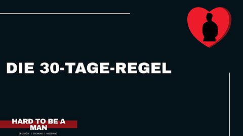 Die 30-Tage-Regel (Kontaktsperre)