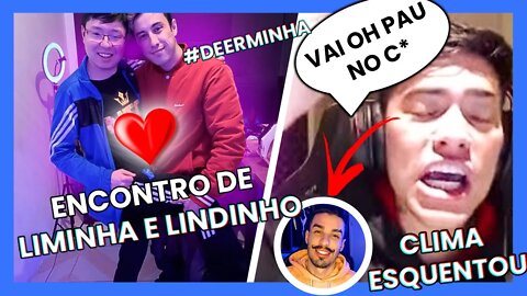 ENCONTRO DE LIMINHA E LINDINHO, FNX E ESTAGIÁRIO BRIGANDO | COMPILADO DE CLIPES #8