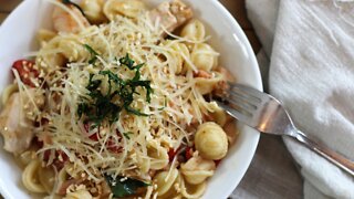 Orecchiette Pasta with Chicken Recipe