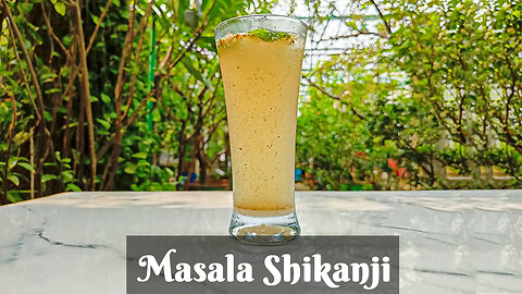 Masala Shikanji | লেমোনেড সোডা রেসিপি | Masala Lime Soda | Refreshing Masala Soda Recipe