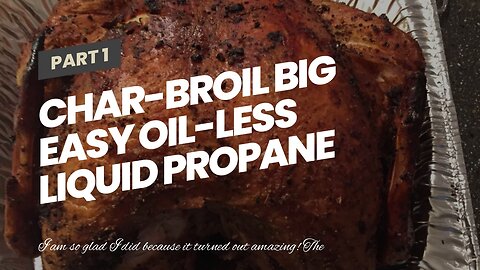 Char-Broil Big Easy Oil-less Liquid Propane Turkey Fryer