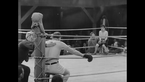 Charlie Chaplin boxing funny clips