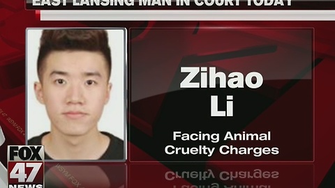 East Lansing man faces animal cruelty charges