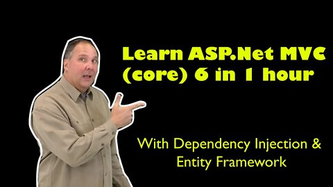 Learn ASP.Net MVC 6 (core) with Dependency Injection, Identity and Entity Framework in about an hour