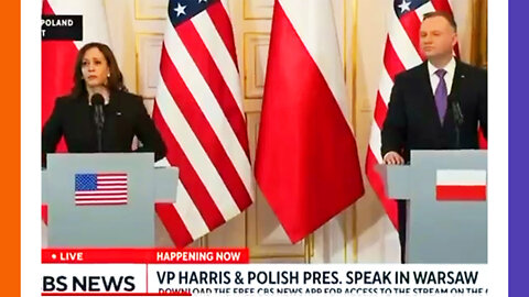 Kamala Embarrasses The USA In Poland