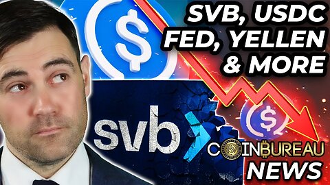 Crypto News: SVB Collapse, USDC, ETH, SEC, Fed & MORE!