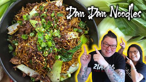 How Chinese Chefs cook Dan Dan Noodles 🍜 🔥 Mum and Son Professional Chefs cook! (Takeout version)