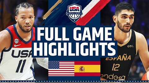 USA vs SPAIN SHOWCASE | FULL GAME HIGHLIGHTS | August 13, 2023