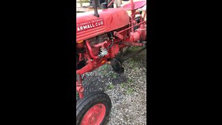 Farm all cub sickle mower rebuild test