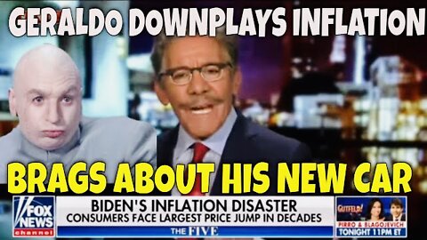 Idiot Geraldo: "I think the CONCERN over inflation might be INFLATED"...RIIIIIIGHT (Dr. Evil Reacts)