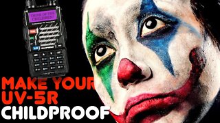 Turn-Off Transmitting On A UV-5R - How To Disable The Transmit Button On The Baofeng UV5R