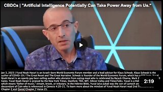 World Economic Forum’s top advisor Yuval Noah Harari revealed AI can take control over humanity