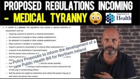 Wake-Up Call to the West: Do YOU want a Medical Tyranny?