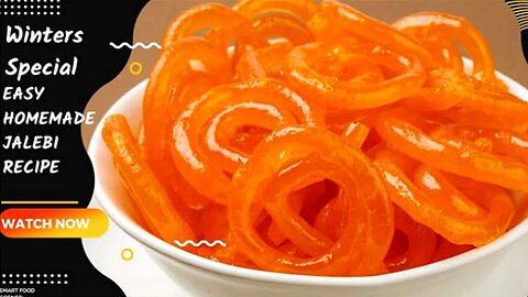 Easy Homemade Jalebi Recipe || Jalebi Recipe