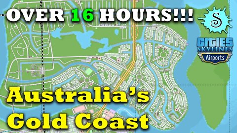 Inspired by AUSTRALIA'S GOLD COAST! Canals in Cities Skylines | Welcome to Odyssye