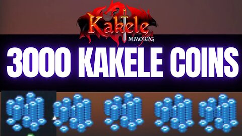 KAKELE : SORTEIO DE 3000 KAKELE COINS !!