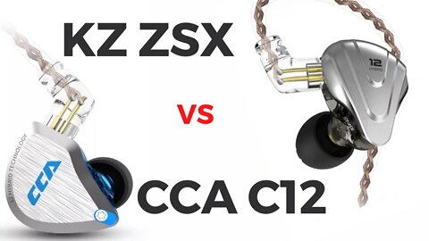 KZ ZSX Terminator vs CCA C12 - Batalha de frequências #11