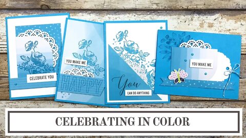 Celebrating In Color - May 2022 Paper Pumpkin Card Ideas