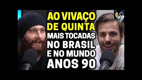 AS MAIS TOCADAS BRASIL E BILLBOARD ANOS 90 com Humberto, Daniel e Deco | Planeta Podcast Ep.143