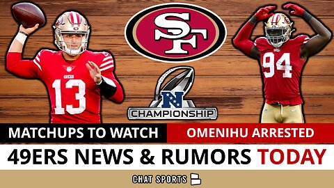 49ers Breaking News: Charles Omenihu Arrested + Jimmy G Returning? 49ers vs Eagles Matchups To Watch