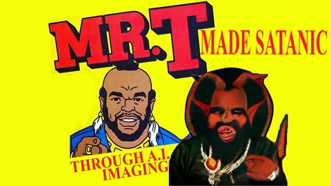 Images Of A Satanic Mr. T Created By Artificial Intelligence