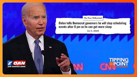 Biden Campaign Re-arranging Schedule Around His Bed Time | TIPPING POINT 🟧