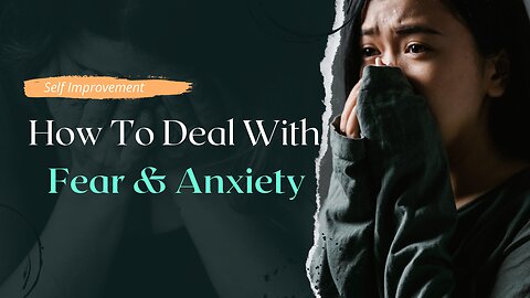 How To Deal With Fear & Anxiety [ Motivational Speech ] This Could help (Never Feel Alone)