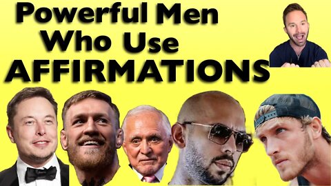 POWERFUL MEN WHO USE AFFIRMATIONS | Change your language | MANIFEST WITH THE SPOKEN WORD