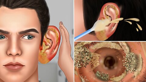 ASMR Clean aspergilus niger fungal ear