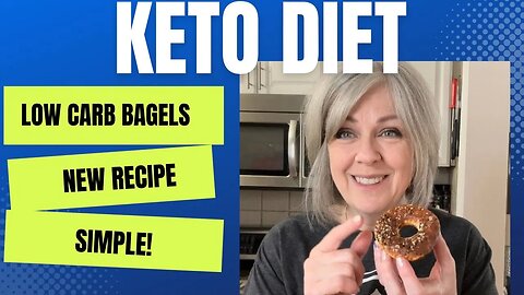 Low Carb Bagels / Simple Recipe / Keto Bagels