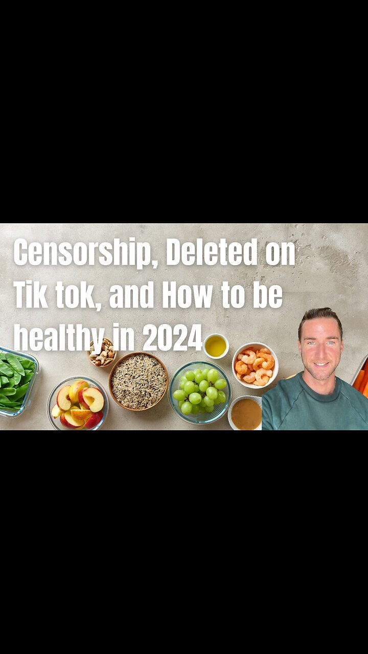 Censorship, Tik tok ban, shilajit, federal reserve, and how to be