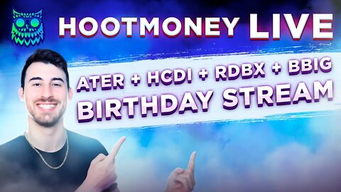 🔴 LIVE -- HOOTMONEY TURNS 25 -- ATER, BBIG, RDBX, HCDI, MULN, BRQS, AMC, GME STOCK COVERAGE