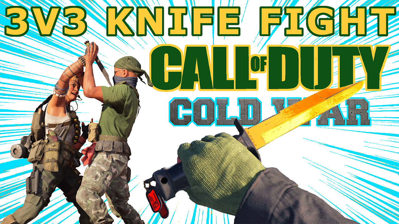3V3 KNIFE FIGHT Call of Duty Black Ops Cold War, Season 2 Online