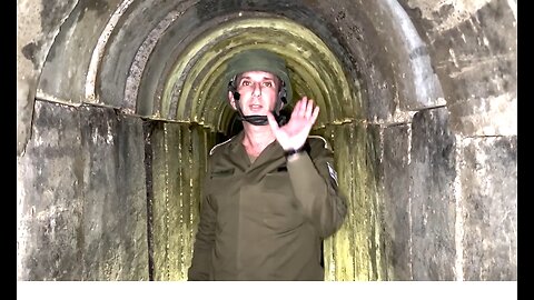 IDF showing proof of tunnels under Al-Shifa Hospital