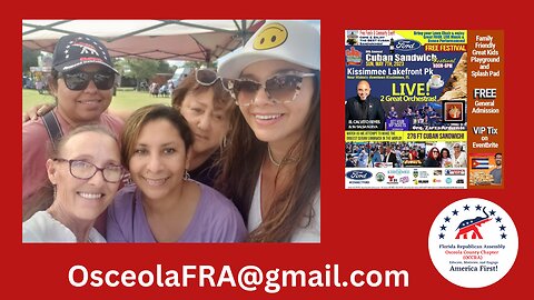 FRA Osceola | 8th Annual Cuban Sandwich Festival | Kissimmee Lakefront Park