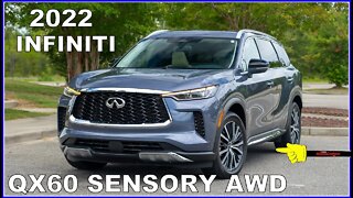 2022 Infiniti QX60 Sensory AWD - Ultimate In-Depth Look & Test Drive