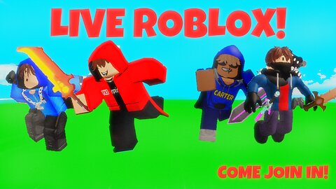 LIVE Playing Roblox!