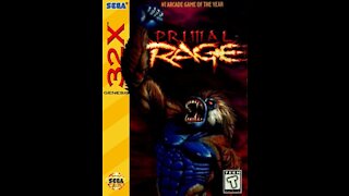 Primal rage Sega Mega Drive Genesis 32x Review