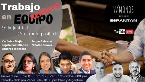 Trabajo en equipo... remoto ¿Y la juntitis? ¿Y el radio pasillo?