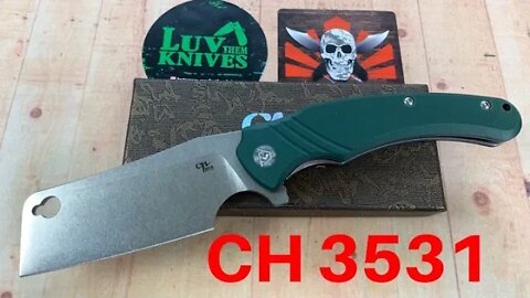 CH 3531 Cleaver knife / Includes Disassembly / Big and Badass !