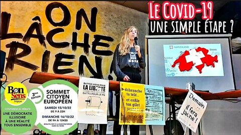 Conférence de Chloé en Belgique