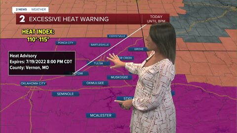 Green Country's Hottest Day In Ten Years